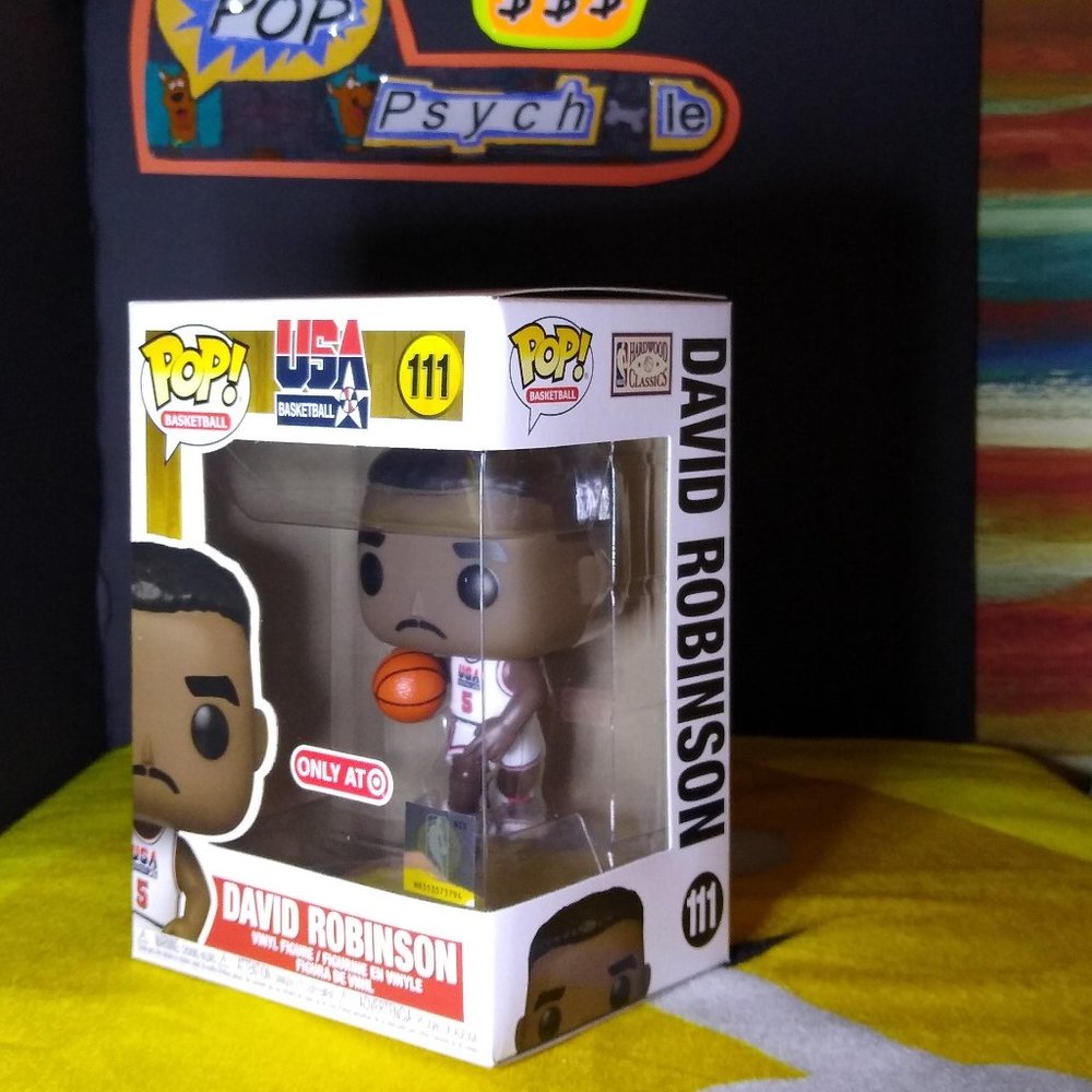 David Robinson Team USA Hardwood Classics Target Exclusive Funko Pop 111NIB